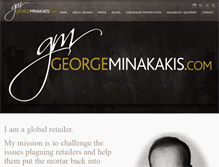 Tablet Screenshot of georgeminakakis.com